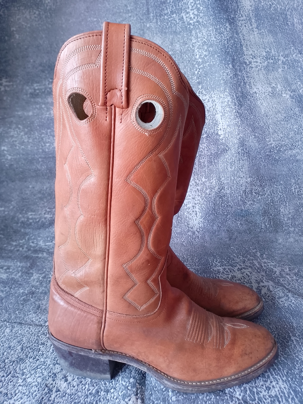Vintage Leather Western Cowboy Boots 1698 ACME